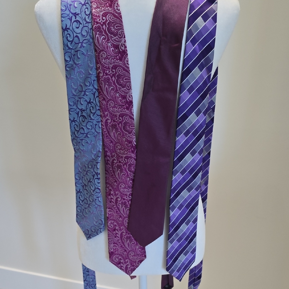 Purple Hued Tie Collection